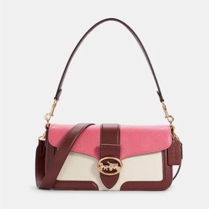 New without tags Coach Georgie Colorblock Shoulder bag.